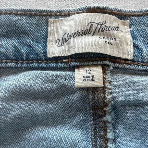 NWT Women's Universal Thread High-Rise Denim Maxi Skirt Size 12 (L) - Picture 6 of 7